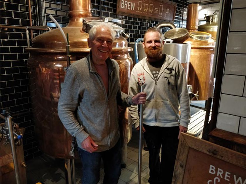 Veteran Brew beer at Brewhouse and Kitchen Gloucester honours armed